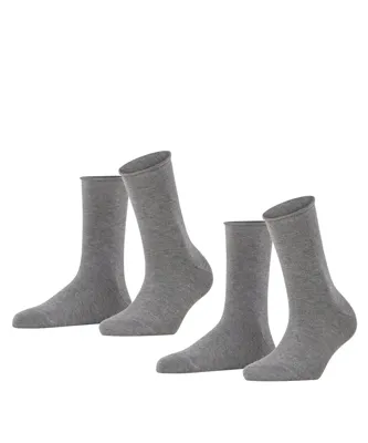 FALKE 2-paar Happy dames sokken - Katoen vrouwen kousen