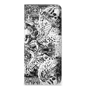 Mobiel BookCase Nokia G50 Skulls Angel