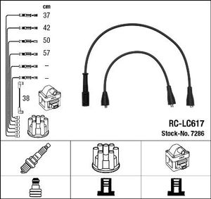 Bougiekabelset RCLC617