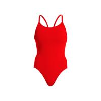 Funkita Still Red diamond back badpak dames