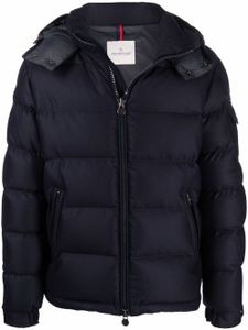 Moncler doudoune Montgenèvre à capuche - Bleu