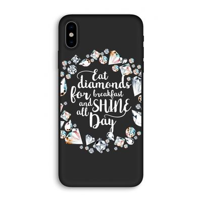 Diamonds: iPhone X Biologisch afbreekbaar hoesje