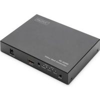 Digitus DS-43309 videomuur-processor Zwart Digitus DS-43309 videomuur-processor Zwart