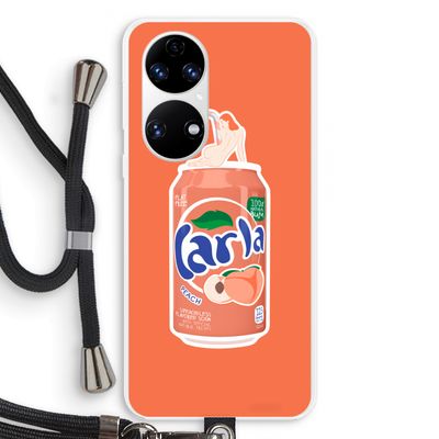 S(peach)less: Huawei P50 Transparant Hoesje met koord