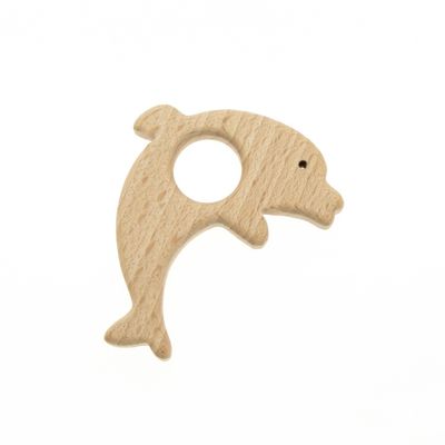Houten Bijtring Dolfijn Houten Bijtring Dolfijn