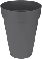 Elho loft urban bloempot rond hoog 35 cm antraciet
