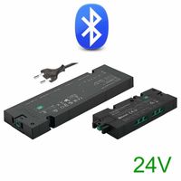 Loox5 24V voeding 40W inclusief aansluitsnoer 2 meter met stekker verdeler Connect Mesh BT