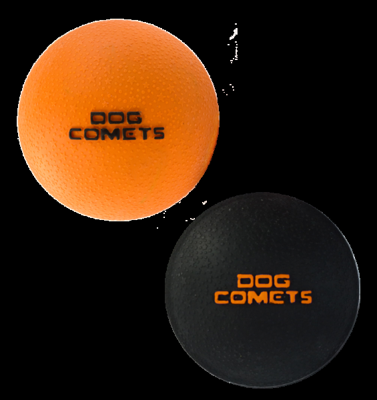 Dog Comets Ball Stardust Oranje M