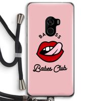 Badass Babes Club: Xiaomi Mi Mix 2 Transparant Hoesje met koord