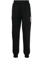 AAPE BY *A BATHING APE® pantalon de jogging en coton à patch logo - Noir