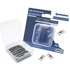 Barthelme SMD-LED-set 3014 Groen 1200 mcd 120 ° 20 mA 3 V 100 stuk(s) Bulk