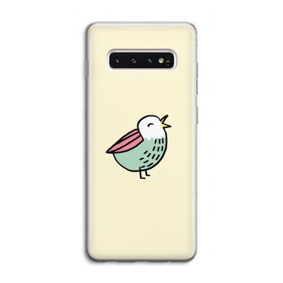 Birdy: Samsung Galaxy S10 4G Transparant Hoesje
