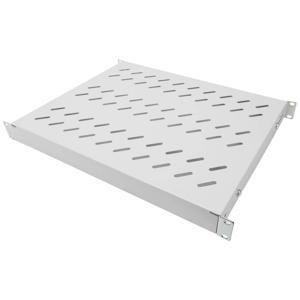 Digitus DN-97644 19 inch Apparaatbodem voor patchkast 1 HE Variabele bevestigingsrails Geschikt voor kastdiepte: 600 mm Grijs