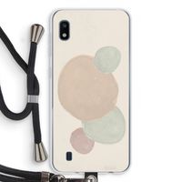 Geo #9: Samsung Galaxy A10 Transparant Hoesje met koord