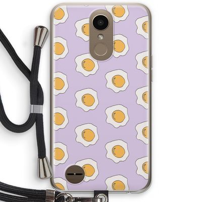 Bacon to my eggs #1: LG K10 (2017) Transparant Hoesje met koord