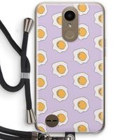 Bacon to my eggs #1: LG K10 (2017) Transparant Hoesje met koord