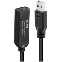 Lindy 43375 USB-kabel USB 3.2 Gen 1 (3.1 Gen 1) 20 m USB A Zwart - thumbnail