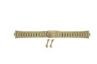 Horlogeband Seiko SDW010J1 / 7T32-6A5A / Z1506K Staal Doublé 19mm