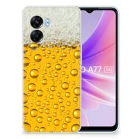 OPPO A77 | A57 5G Siliconen Case Bier - thumbnail