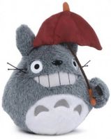 Ghibli - Totoro with Red Umbrella Plush (15cm)