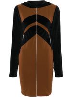 Jean Paul Gaultier Pre-Owned robe courte à capuche (années 1980) - Noir