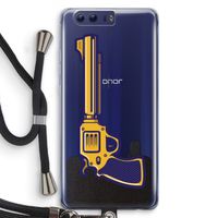Pew Pew Pew: Honor 9 Transparant Hoesje met koord Pew Pew Pew: Honor 9 Transparant Hoesje met koord