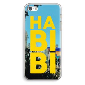 Habibi Majorelle : iPhone 5 / 5S / SE Transparant Hoesje