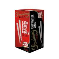 Smoking Smoking Deluxe Pre-Rolled King Size Cones - 1000 stuks Smoking Smoking Deluxe Pre-Rolled King Size Cones - 1000 stuks