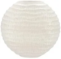 Daan Kromhout Design vaas keramiek lima 31x12x30cm wit