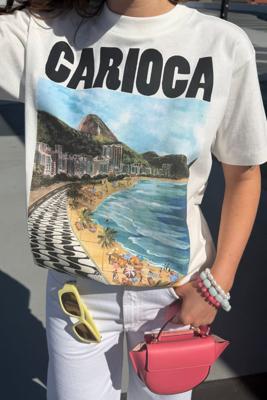 Farm Rio t-shirt 348541 off white