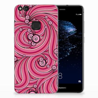 Huawei P10 Lite | Hoesje maken | Swirl Pink