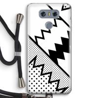 Pop Art #5: LG G6 Transparant Hoesje met koord