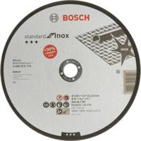Bosch Accessories Standard for Inox 2608619773 Doorslijpschijf recht 230 mm 1 stuk(s) Staal
