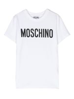 Moschino Kids t-shirt en coton à logo imprimé - Blanc - thumbnail