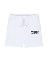 DSQUARED2 KIDS short à logo imprimé - Blanc - thumbnail