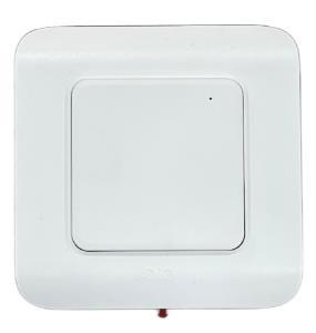 DiO Draadloze wand schakelaar enkel wit - 6960114