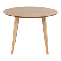 by fonQ basic Crow Eettafel - Ø 105 cm - Eiken - thumbnail