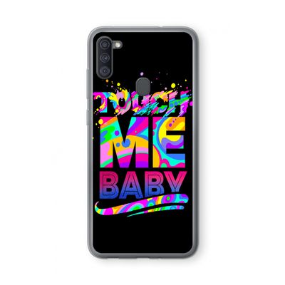 Touch Me: Samsung Galaxy A11 Transparant Hoesje