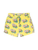 Stella McCartney Kids short de bain à imprimé graphique - Jaune - thumbnail