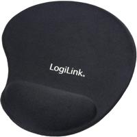 LogiLink ID0027 Muismat met polssteun Ergonomisch Zwart