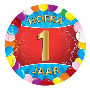 Bierviltjes 1 jaar feestartikelen   -