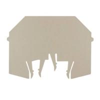 Weidmüller 1058800000-20 Scheidingswand Beige 20 stuk(s)