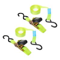 ProPlus Spanbanden - 2x stuks - met ratel en dubbele haak - 5 meter
