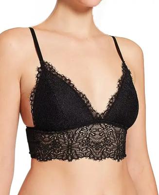 Bralette kant - Kanten bra Top - BH Top zwart