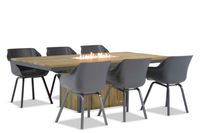 Hartman Sophie element/Seaside 220 cm dining tuinset 7-delig - thumbnail