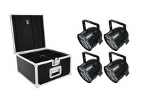 EUROLITE Set 4x LED PAR-56 HCL Short sw + PRO Case - thumbnail