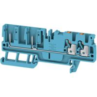 Weidmüller 1514040000 Doorgangsserieklem Push-In-klem, Steekaansluiting Blauw 1 stuk(s)