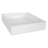 Differnz Jura waskom polybeton | wit | 42 x 42 x 10 cm