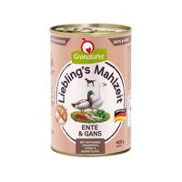 GRANATAPET Liebling's Mahlzeit Duck and goose - natvoer voor honden - 800g