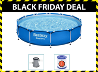 Bestway Steel Pro Zwembad - Ø 366 x 76 cm met filterpomp